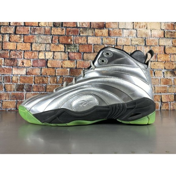 Size 12 - Reebok Shaqnosis Moss Silver (Near DS) - Picture 5 of 10